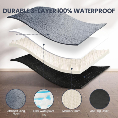wholesale manufacturer soft luxury plush pet cushion cat dog bed pet furniture