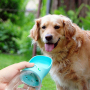 Wholesale Manufactory  plastic travel portable Pet dog water bottle 350ml 550ml