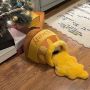 Wholesale Honey Jar Design Short Plush Cat Cave Beds