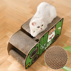 Wholesale Car Shape Scratcher Cat Cardboard House
