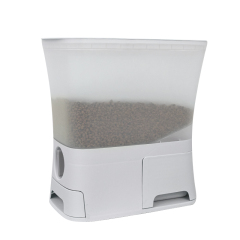 Manufacturer wholesale luxury plastic cat pet dog food storage container