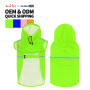Wholesale Reflective Stripe Waterproof Dog Rain Coat