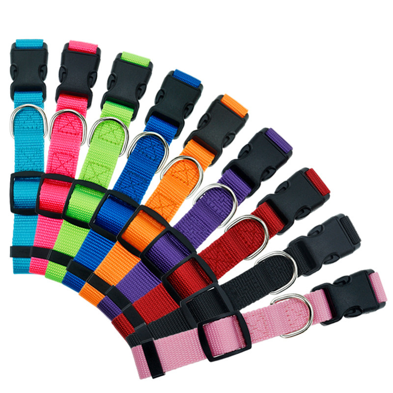 Wholesale Multi-colors Adjustable Dog Collar