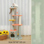 Manufacturer wholesale cute design scratcher cat climbing tree