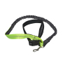 Manufacturer wholesale green orange grey reflective dog leash with pocket outdoor use