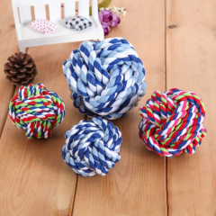 wholesale manufacturer ecofriendly indestructible pet dog cotton rope toys