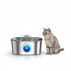 Wholesale Stainless Steel Cat Water Fountain with Filter Element Cotton