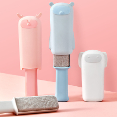 Manufacturer wholesale blue pink white pet cat hair remover with cute design