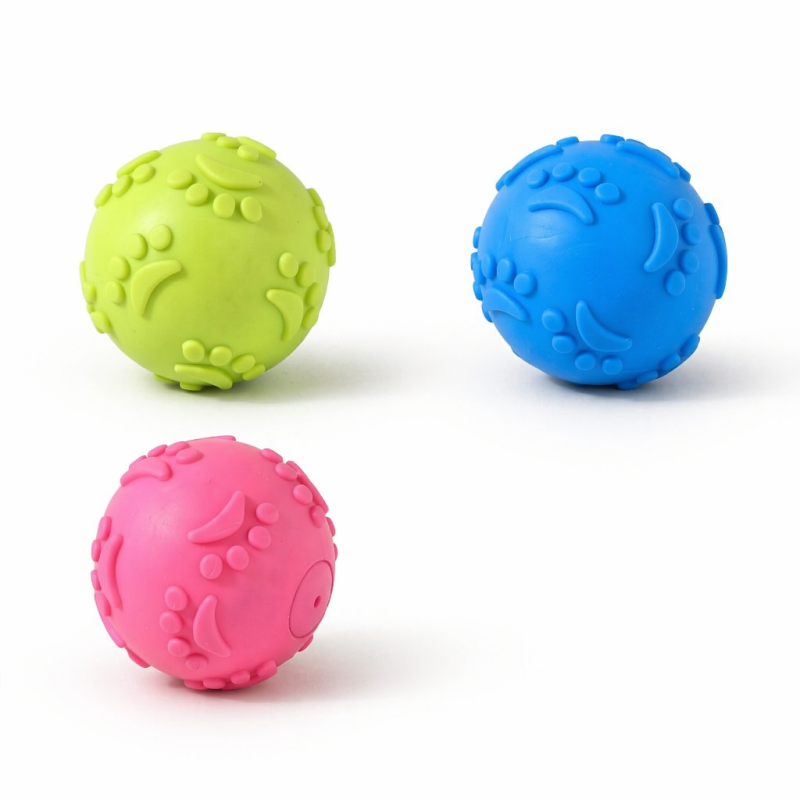 Wholesale Chew Squeaky TPR Dog Ball Toy