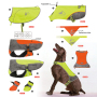 Manufacturer Wholesale Reflective Stripe Waterproof Dog Harness No Pull