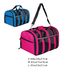 Manufacturer wholesale portable outdoor breathable dog carrier bag