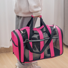 Manufacturer wholesale portable outdoor breathable dog carrier bag