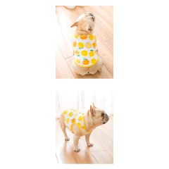 Manufacturer wholesale summer breathable lemon dog vest