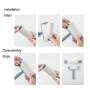 Manufacturer wholesale dog cat pet hair remover roller pink blue green