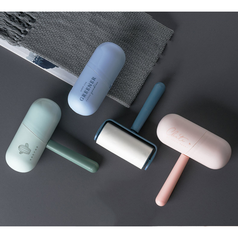 Manufacturer wholesale dog cat pet hair remover roller pink blue green