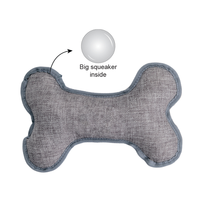 Manufacturer Wholesale Custom Logo Bone Design Dog Chew Toy