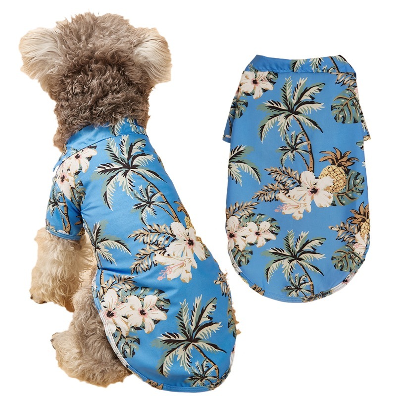Wholesale Summer Custom Holiday Pattern Design Dog Shirt