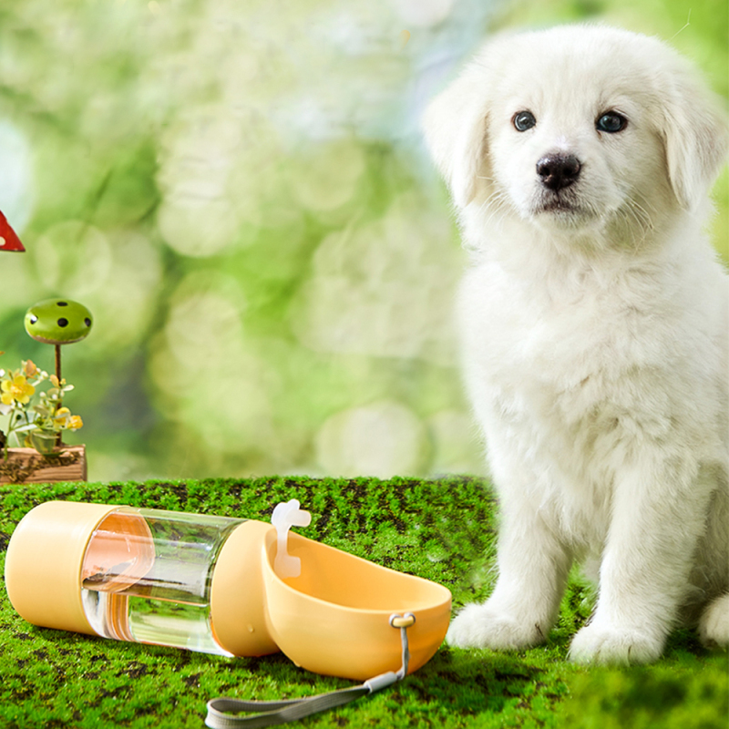 Wholesale Custom Logo 350ml 550ml Portable Dog Water Bottle Leak Proof