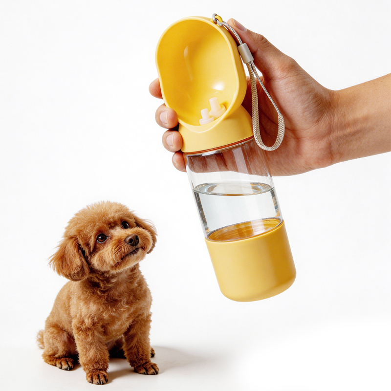 Wholesale Custom Logo 350ml 550ml Portable Dog Water Bottle Leak Proof