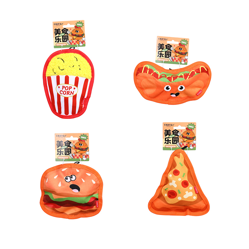 Manufacturer wholesale pop corn food design dog chewing toy