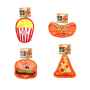 Manufacturer wholesale pop corn food design dog chewing toy