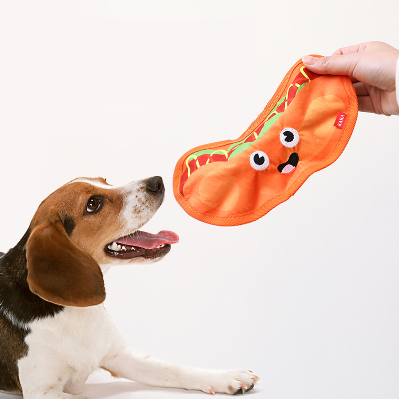 Manufacturer wholesale pop corn food design dog chewing toy