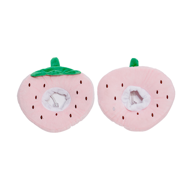 wholesale manufacturer soft pp cotton adjustable circle fruit design cat elizabeth collar