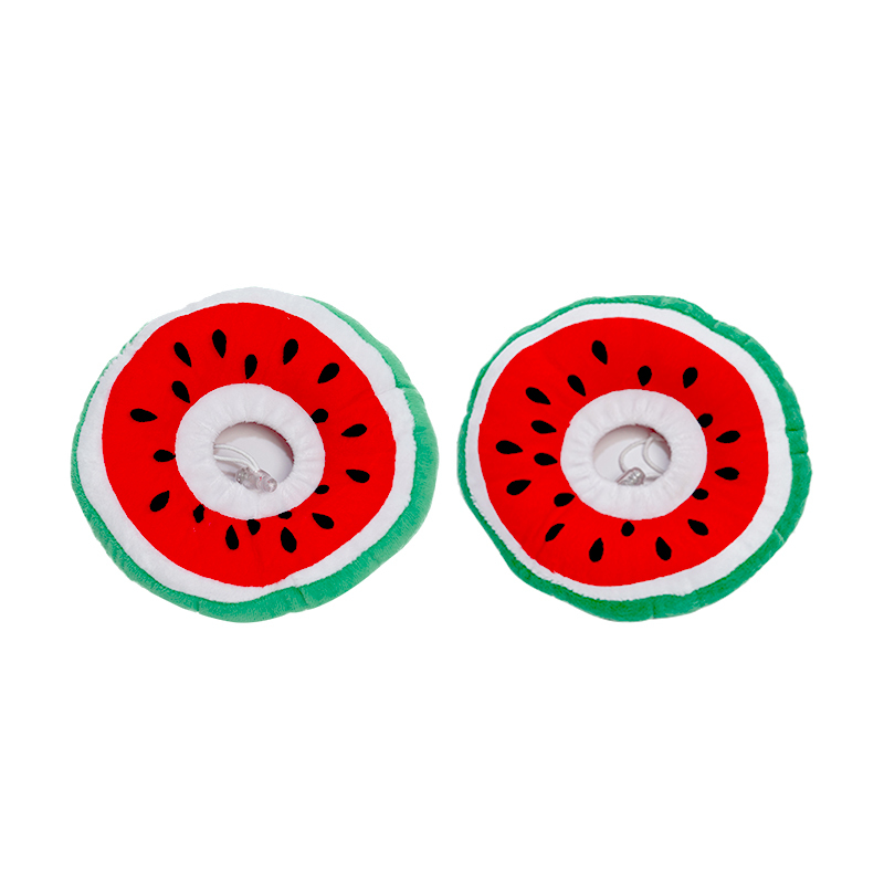 wholesale manufacturer soft pp cotton adjustable circle fruit design cat elizabeth collar