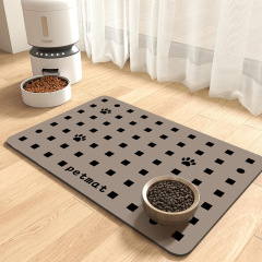 Wholesale Rectangle Double-sided Anti-slip Waterproof Easy Clean Cat Dog Pet Feeding Mat