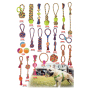 Manufacturer wholesale chew tpr rope set bite resistence pet dog toys