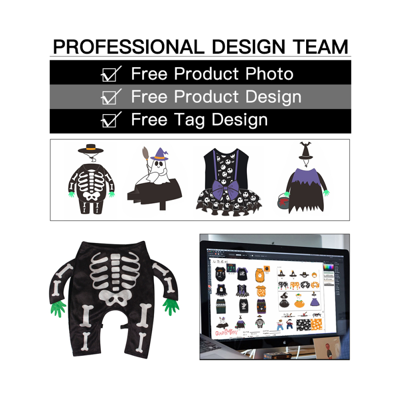 Manufacturer wholesale custom logo pet dog halloween costume