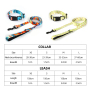 Wholesale Adjustable Cheap Custom Logo Dog Collar and Leash Set