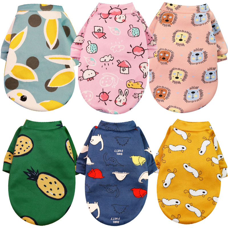 Wholesale Multi-pattern Cheap Warm Short Plush Dog Hoodie