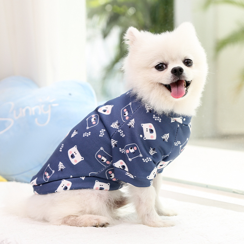 Wholesale Multi-pattern Cheap Warm Short Plush Dog Hoodie