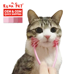 Wholesale Pink ABS Stick Face Cat Massager