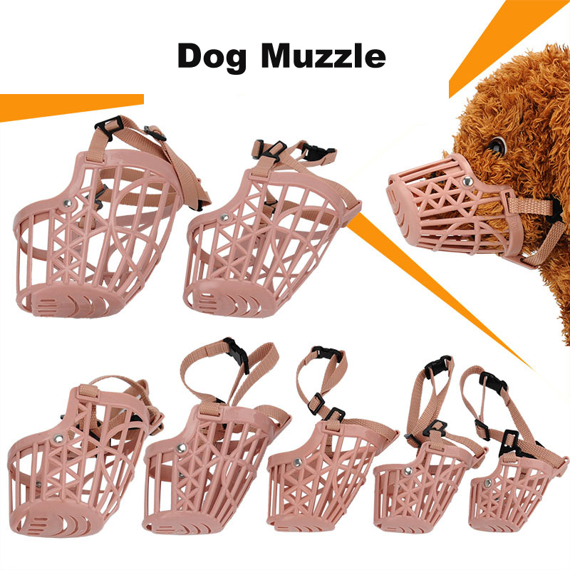 wholesale manufacturer custom plastic adjustable breathable durable indestructible pet cat dog muzzle