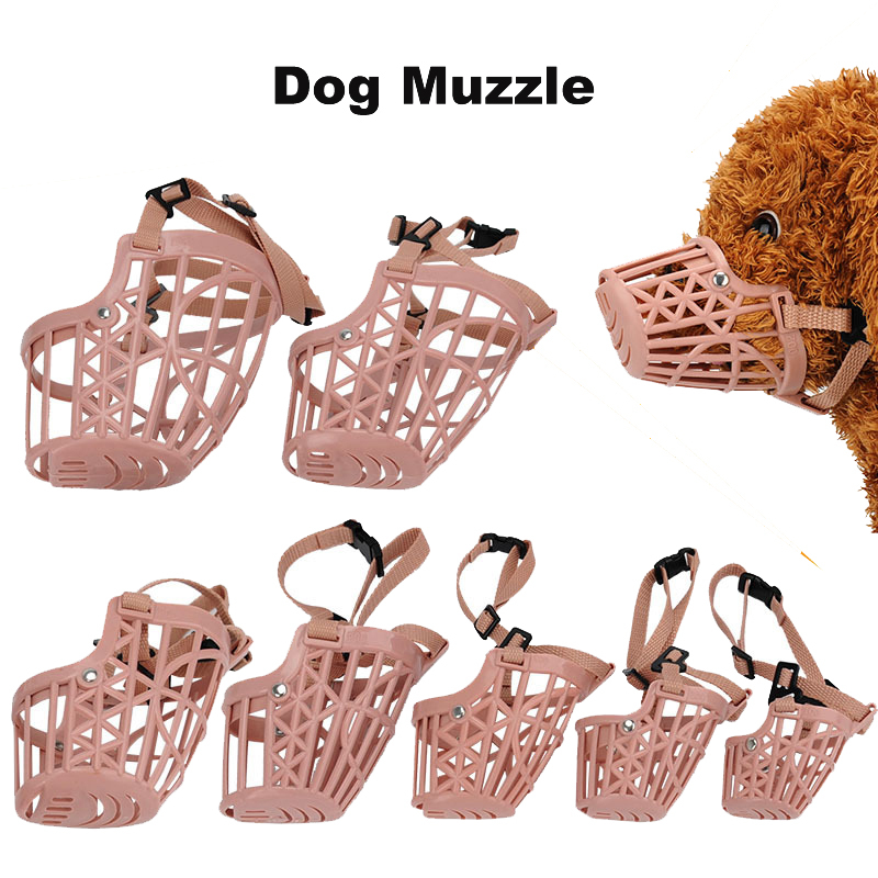wholesale manufacturer custom plastic adjustable breathable durable indestructible pet cat dog muzzle