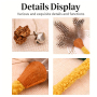 Wholesale Short Plush Feather Silvervine Cat Stick Toy