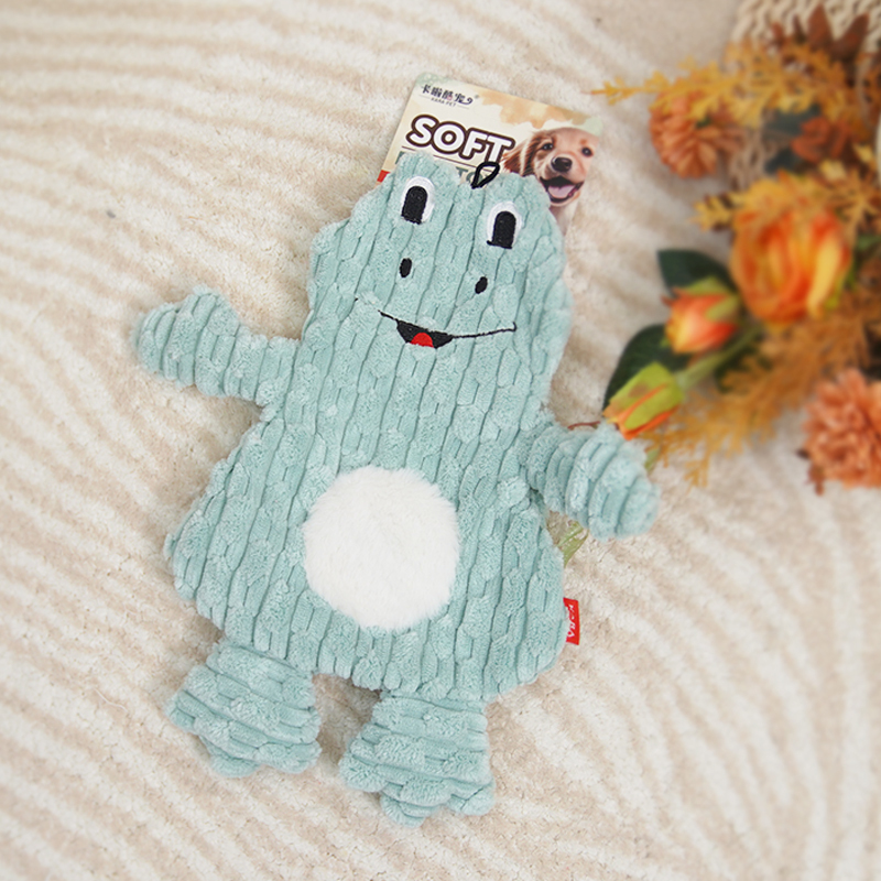 Manufacturer wholesale short plush monkey fox frog dog chewing toy