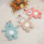 Manufacturer wholesale short plush monkey fox frog dog chewing toy