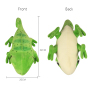 Manufacturer wholesale green blue cute dog gecko plush toys