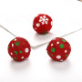 wholesale manufacturer christmas cat toy catnip ball