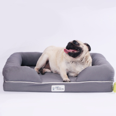 Manufacturer wholesale luxury memory foam dog sofa bed