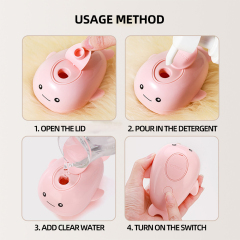 Wholesale USB Charging Soft Cat Steam Pet Shower Brush