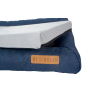 Manufacturer wholesale blue grey sofa cushion memory foam cooling dog bed orthopedic series