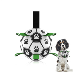 Manufacturer wholesale soccer good bounce dog rubber ball toy