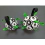 Manufacturer wholesale soccer good bounce dog rubber ball toy