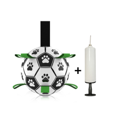 Manufacturer wholesale soccer good bounce dog rubber ball toy