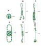 Manufacturer wholesale jungle series chew dog rope toys set