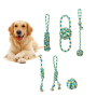 Manufacturer wholesale jungle series chew dog rope toys set
